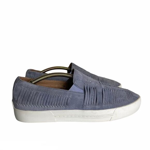 JOIE Huxley Suede Slip-on Sneakers in Skylark - Picture 2 of 7